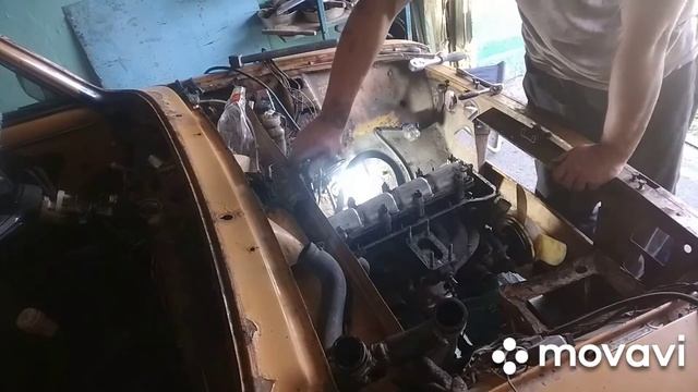 Ваз 2101, полный разбор, с хасями в гараже. серия 1. смотреть онлайн