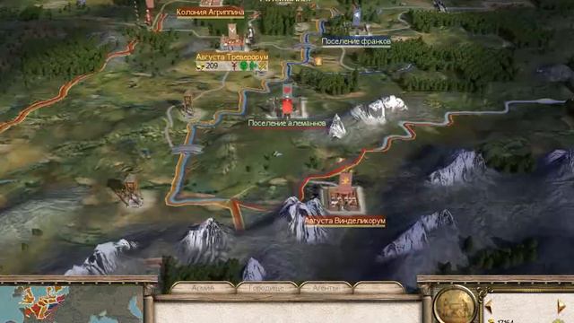 RomeTW barbarian invasion Саксы #2 смотреть онлайн
