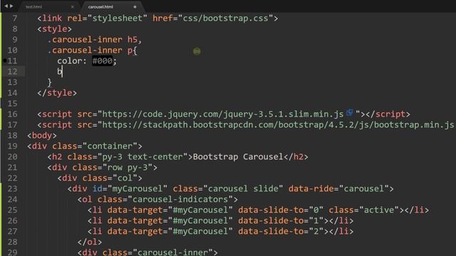Bootstrap Carousel Plugin Tutorial in Hindi / Urdu смотреть онлайн