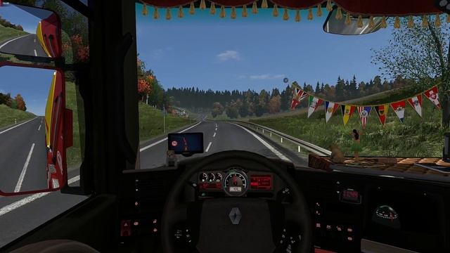 [ETS2] Euro Truck Simulator 2 - Renault Magnum - Promods 2.26 - Transport pentru DHL смотреть онлайн
