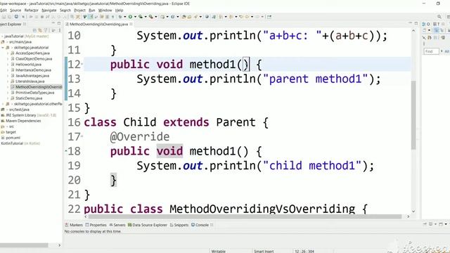 Difference between inheritance and polymorphism | Java tutorial for beginners part 13. смотреть онлайн