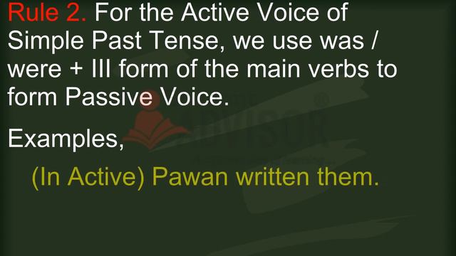 English Grammar Class 8 - Passive Construction смотреть онлайн