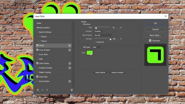 Photoshop Tutorial: How to Create the Look of Weathered, Painted Graffiti on a Brick Wall смотреть онлайн