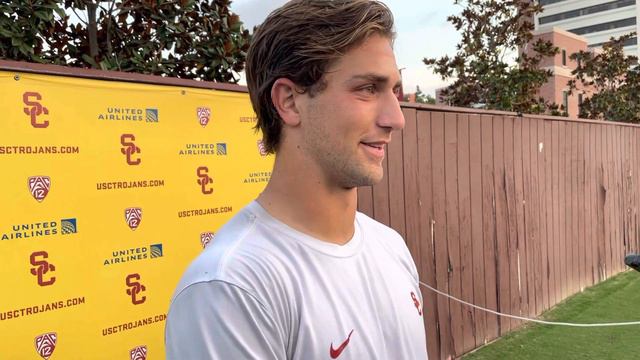 USC Football - Colorado Tuesday: Kedon Slovis Presser смотреть онлайн