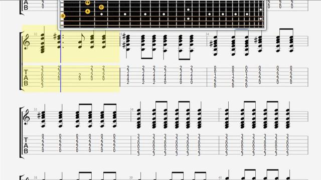 Beatles The   Every Little Thing GUITAR 2 TABLATURE
