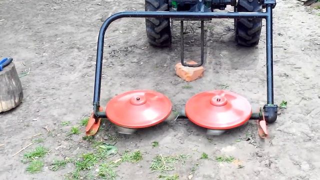 Роторна косілка для мотоблока. Модернізація смотреть онлайн