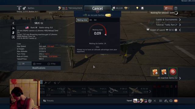 "The Big D (Dicker Max)" WarThunder (Viewer Joining Invited) смотреть онлайн