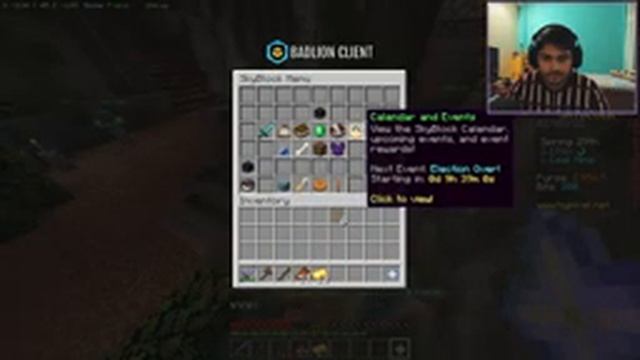 Minecraft Hypixel Skyblock Grind with KiltaN (Facecam)|| Nepal ?? || смотреть онлайн