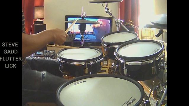Steve Gadd's Famous Drum Lick !! смотреть онлайн