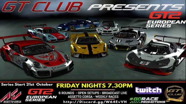GT Club - | GT2 Championship | Round 2 Red Bull Ring смотреть онлайн