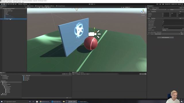 Unity Tutorial: Using Light Projectors смотреть онлайн