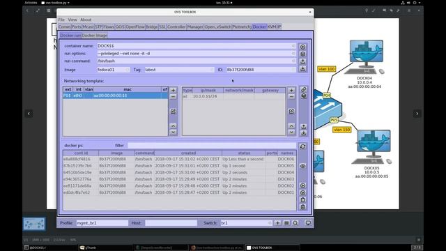 Ovs-toolbox Tutorial 01: Open VSwitch Vlans