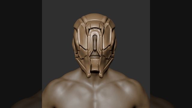 Sketch in Zbrush - Hardsurface (Timelapse Long) by Patrick van Rooijen смотреть онлайн