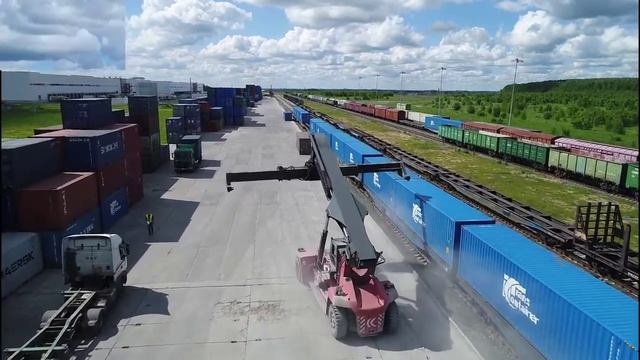 Freight Village — индустриальный парк Ворсино смотреть онлайн