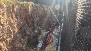 Правильная гидроизоляция, утепление и обратная засыпка цокольного этажа!