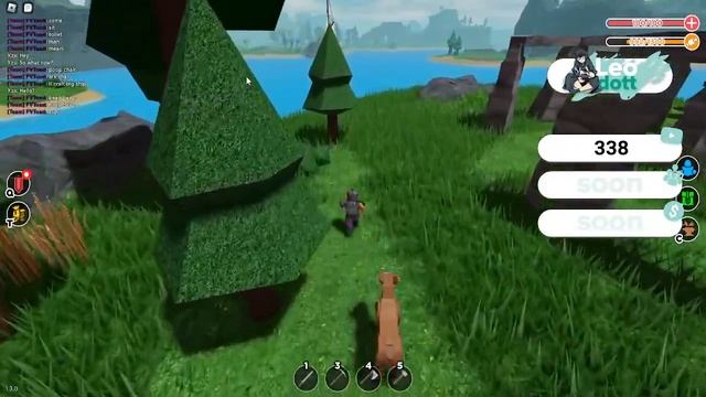 ? LIVE PLAYING THE SURVIVAL GAME GETTING THEM BLUESTEEL [Roblox The Survival Game] смотреть онлайн
