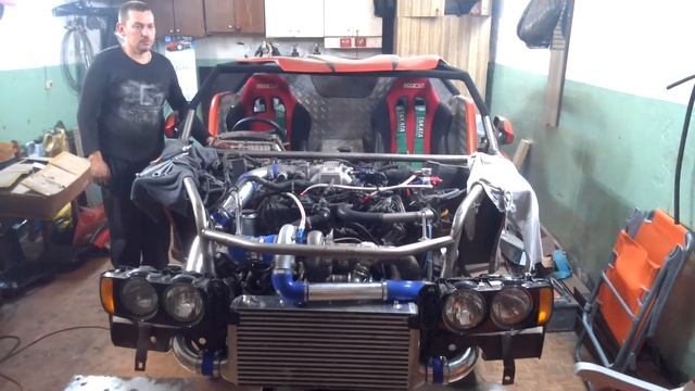 Первый пуск 1UZ TURBO на "VITAMIN" смотреть онлайн