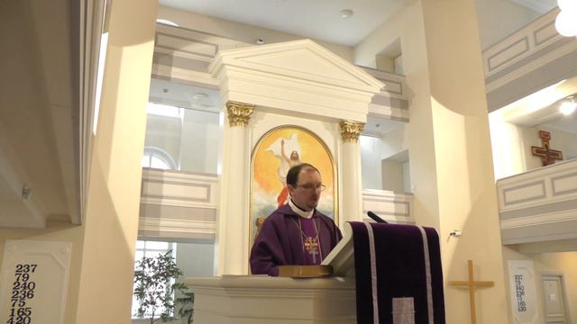 Проповедь на Первое воскресенье Великого Поста (10.3.2019) смотреть онлайн