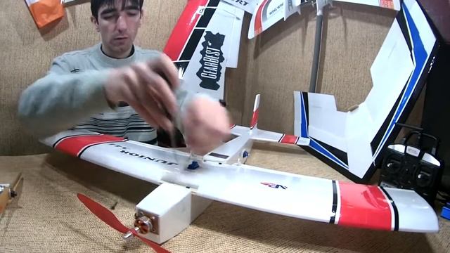 Радио самолет для новичка. The Aircraft For The Beginner