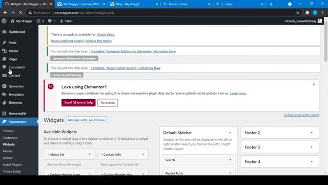 Logo Footer | WordPress Form | Wordpress Website | Elementor | Free | Web Development Course смотреть онлайн