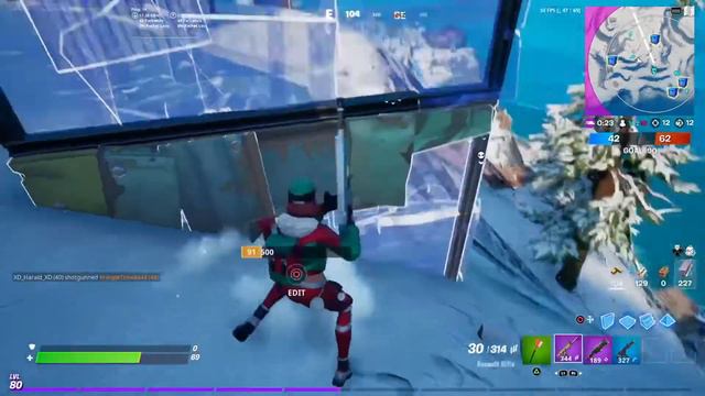 Fortnite gameplay van de Cold Snap Set en van de Fresh Powder Set смотреть онлайн