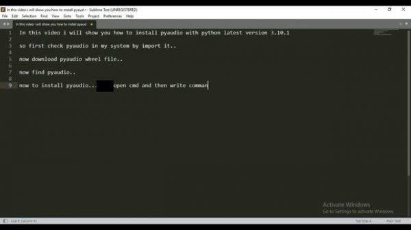 How To Install Pyaudio In Python 3.10 (Windows 10)