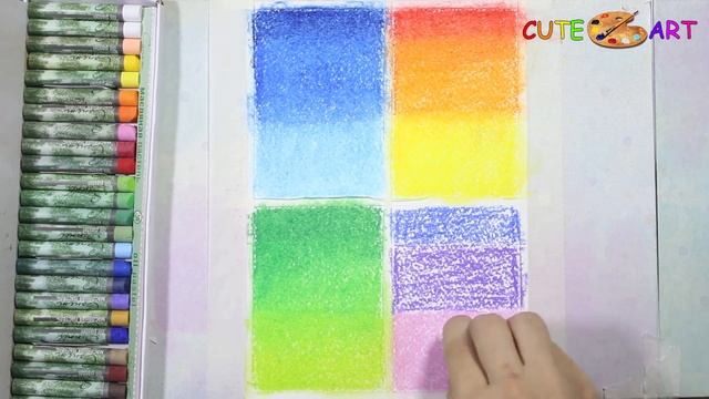 Как нарисовать 4 Вида ОБЛАКА масляной пастелью смотреть онлайн