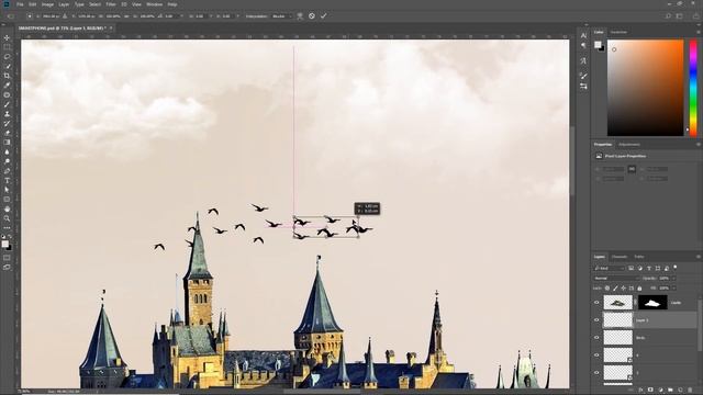Photoshop Manipulation Time Lapse | Miniature Castle!!!
