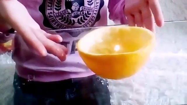 Свечка из апельсина😮 смотреть онлайн