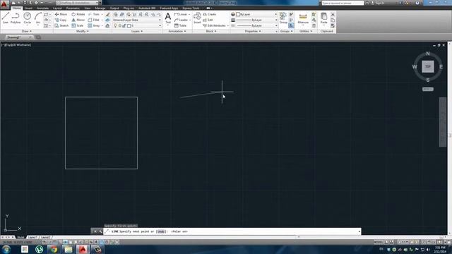 Tutorial Autocad 2014 Modurile ORTHO si POLAR Ep 10 смотреть онлайн
