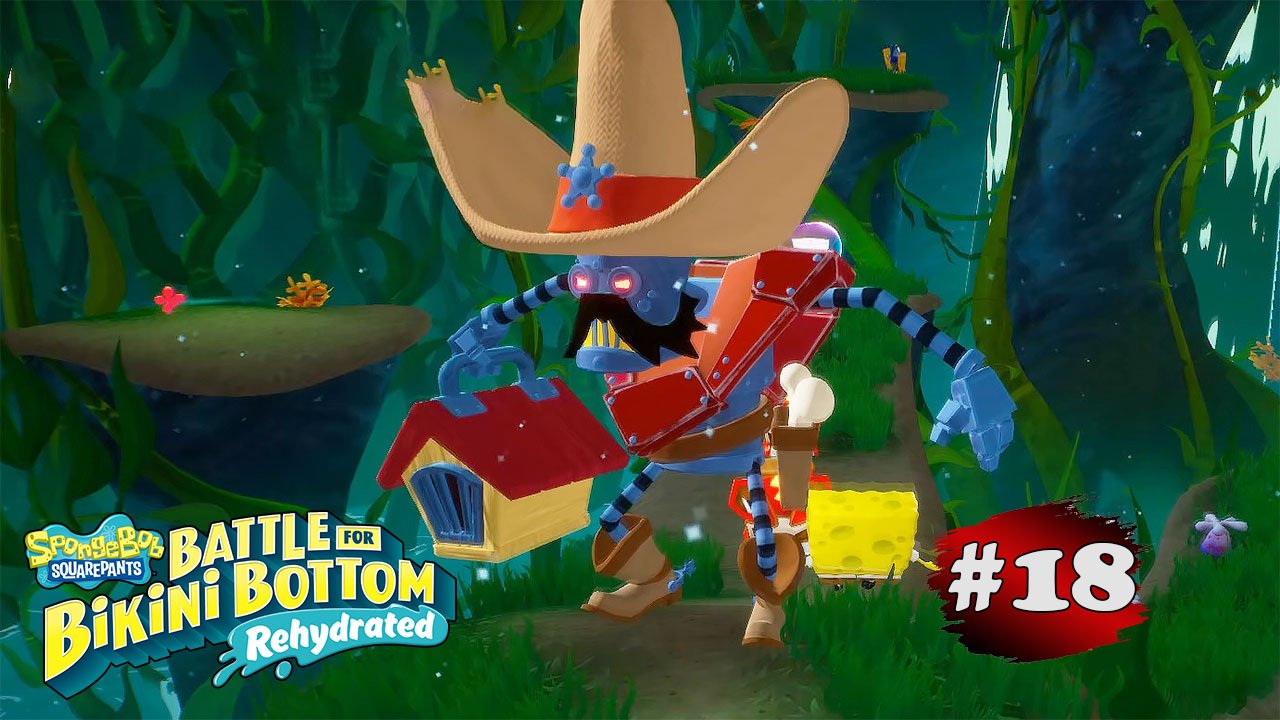 ГУБКА БОБ ИГРА #18 ➤ SpongeBob SquarePants BFBBR - Водорослевый Лес