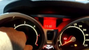 Ford Fiesta MK6 water temperature hidden menu