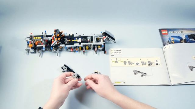 LEGO Technic 42112 Cement Mixer Speed Build смотреть онлайн