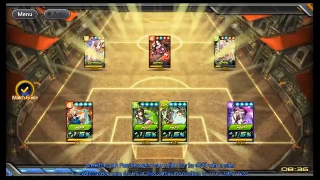 Soccer Spirits, a walkthrough of Colosseum of Despair - Game No. 39 смотреть онлайн