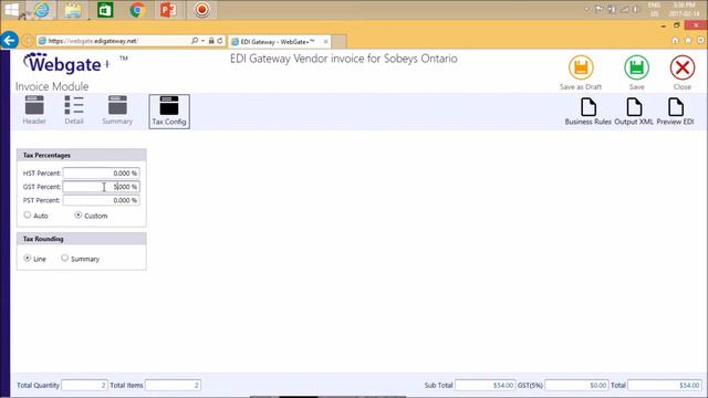 EDI SOBEYS - How to create data entry invoices by Edi Gateway смотреть онлайн