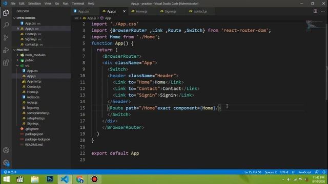 Router in React js смотреть онлайн