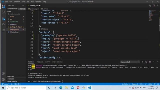 How to Upload , Deploy react.js app to GitHub Pages step by step . смотреть онлайн