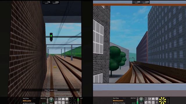 Connect VS Express RACE! (ROBLOX Stepford County Railway) смотреть онлайн