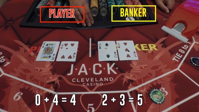 How to play Baccarat: A JACK Cleveland Casino 3-minute tutorial смотреть онлайн