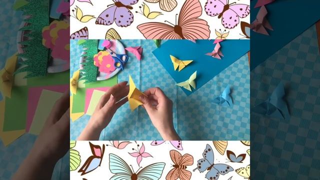 Простое оригами Бабочка смотреть онлайн