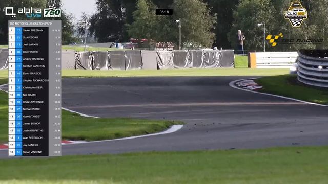 K-Tec Racing Clio 182 Championship - Oulton Park International 2020 - Race 2 смотреть онлайн