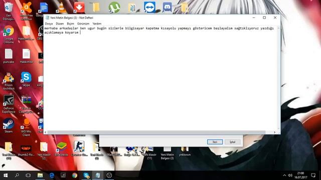 Nasıl Bilgisayar Kapatma Kısayolu Yapılır Öğretici Videolar #1