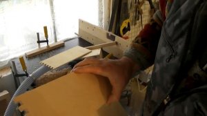 Ящичное соединение из фанеры. The box junction from plywood