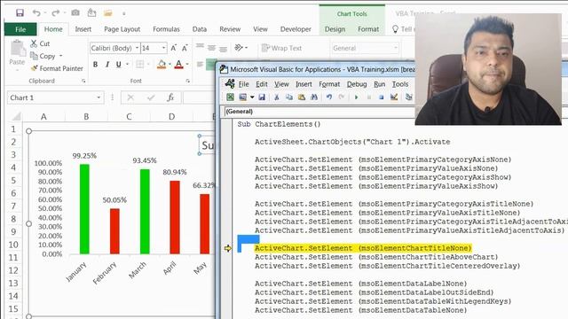 VBA for Chart Elements смотреть онлайн