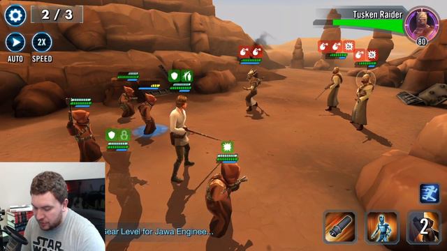 Star Wars Galaxy of Heroes: Trouble on Tatooine Strategy Guide (Lots of Good Gear and Shards!) смотреть онлайн