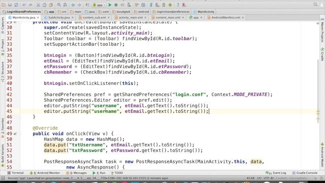 How to Store or Cache Data on Android Device? SharedPreferences Tutorial смотреть онлайн