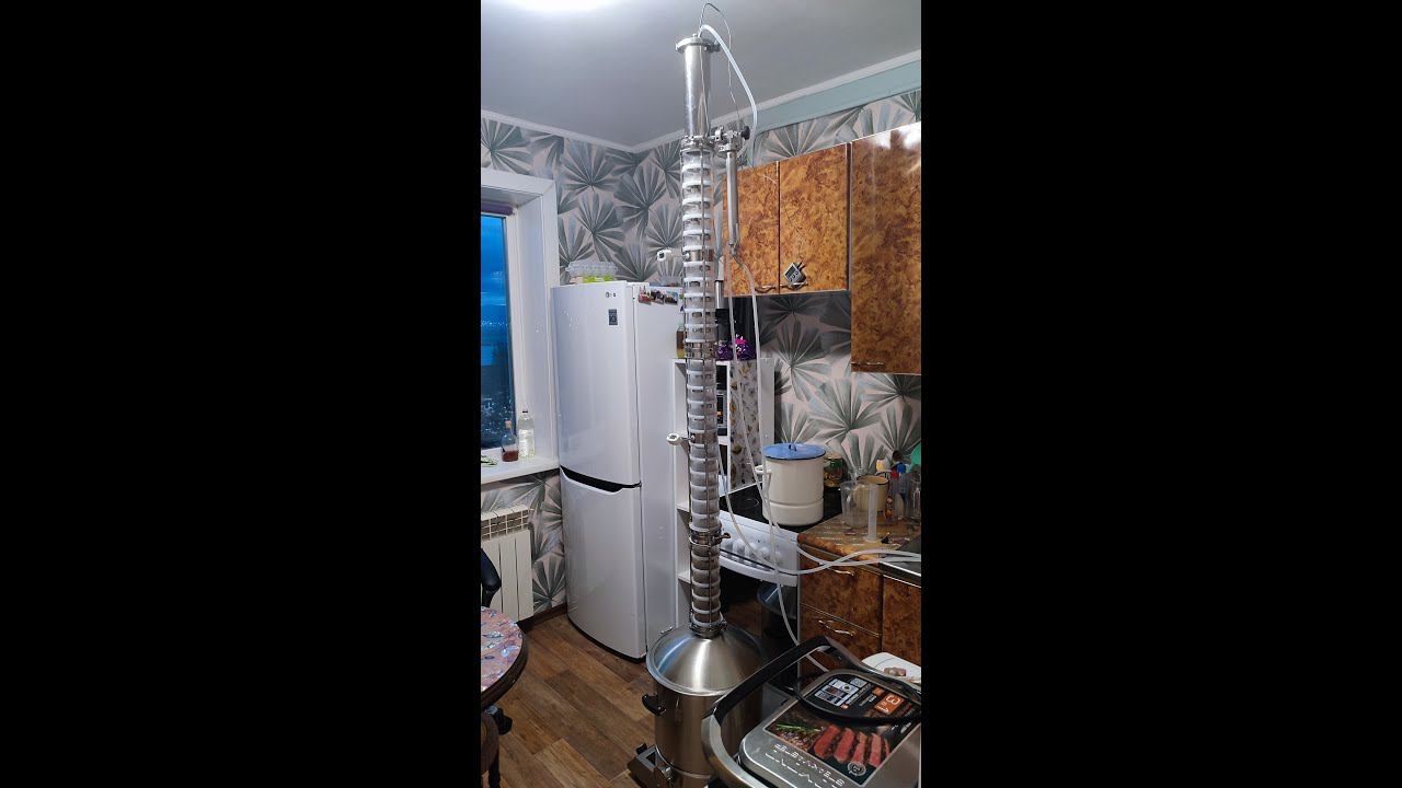 Спирт 96.6 на 30 тарелках DomSpirt 2