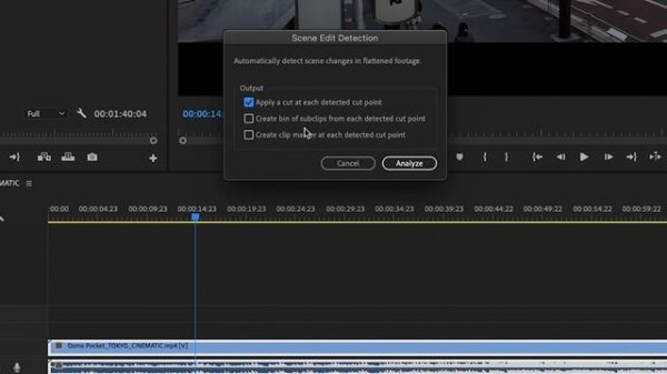 SCENE EDIT DETECTION in Premiere Pro - Auto Cut Video!