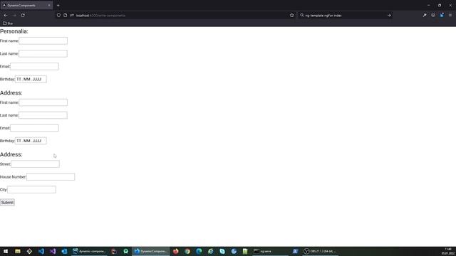 Use Dynamic Components in Angular - Part 3 - Writing forms смотреть онлайн
