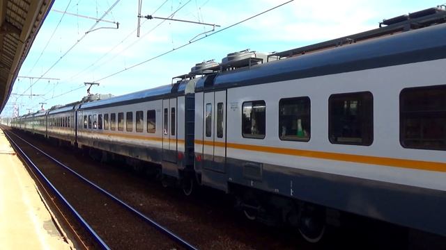 "Остановка и прибытие на платформу!" Электропоезд ЭП2Д-0169 смотреть онлайн